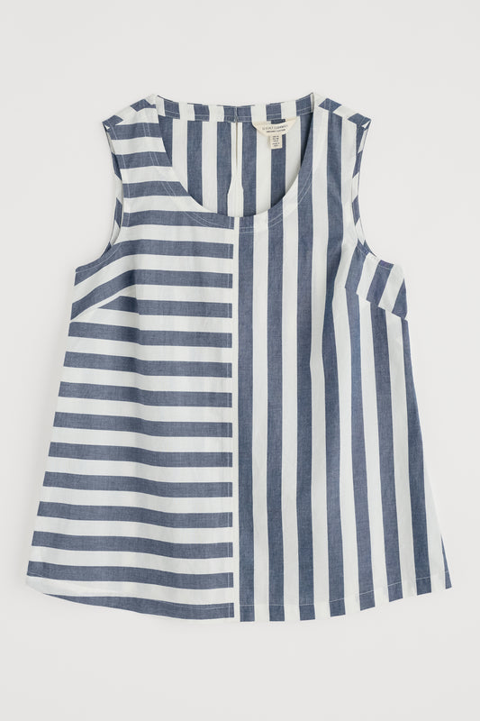 Sea Kissed Organic Cotton Striped Vest