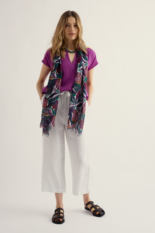 Landscape Top in GOTS-Certified Organic Cotton
