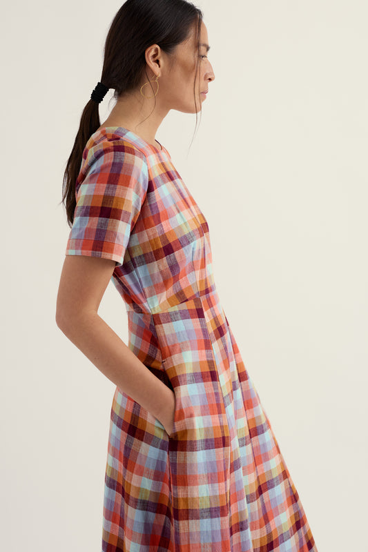 Medlar Tree Organic Cotton Midi Dress