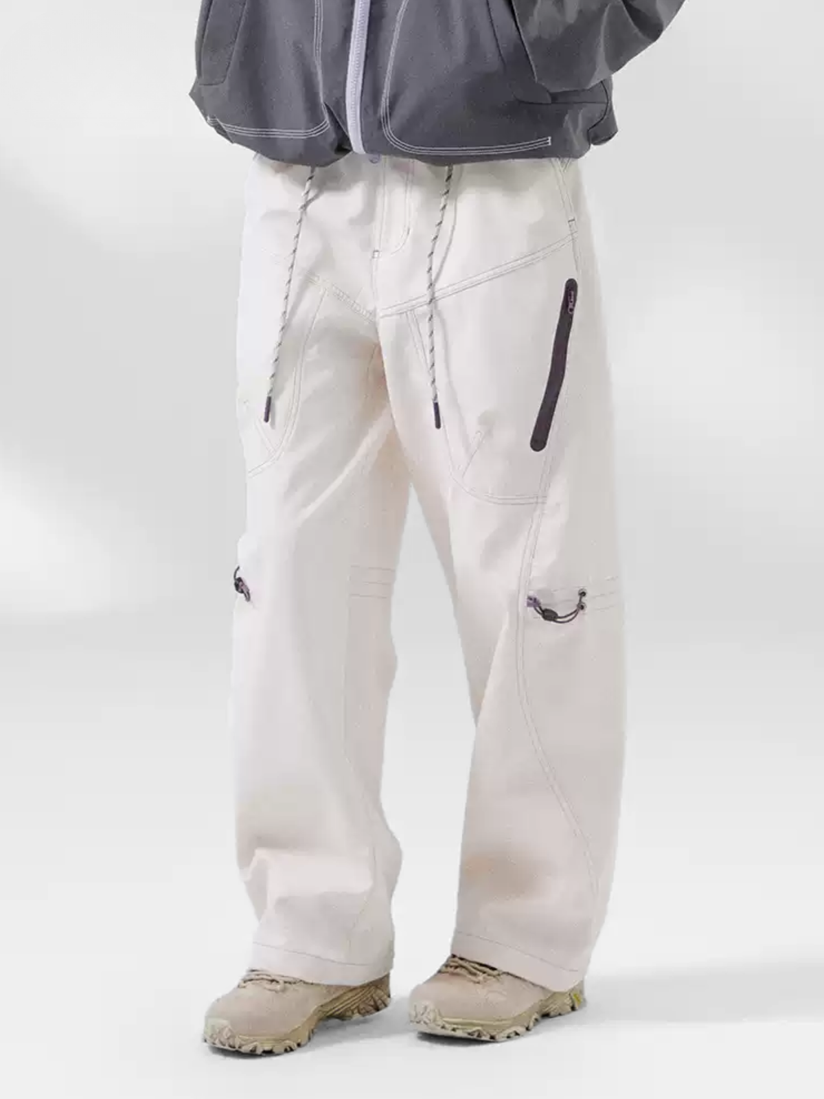 ScreeRun – Wasserabweisende, schnelltrocknende Unisex-Softshell-Fallschirmspringerhose