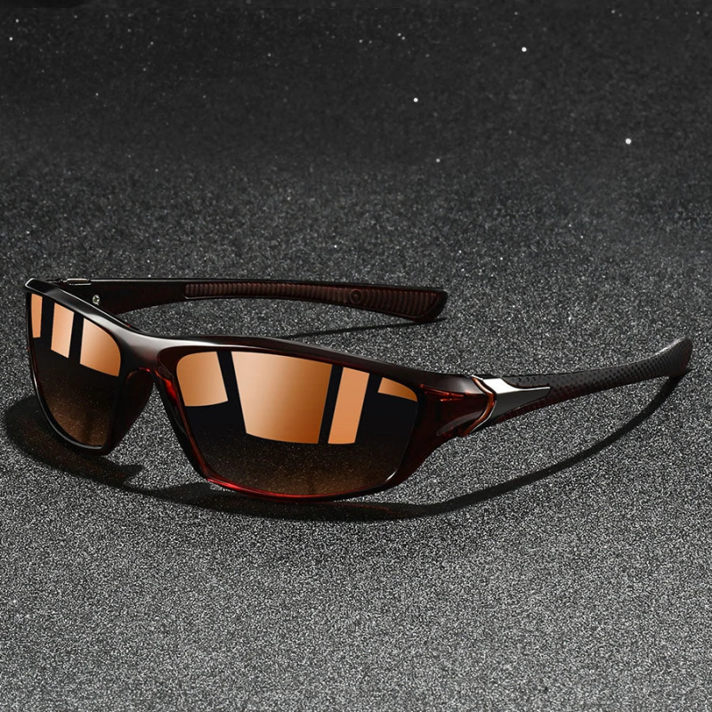 Sport-Stil Polarisierte Sonnenbrille Ultraleichter Brillenrahmen Schutzbrille