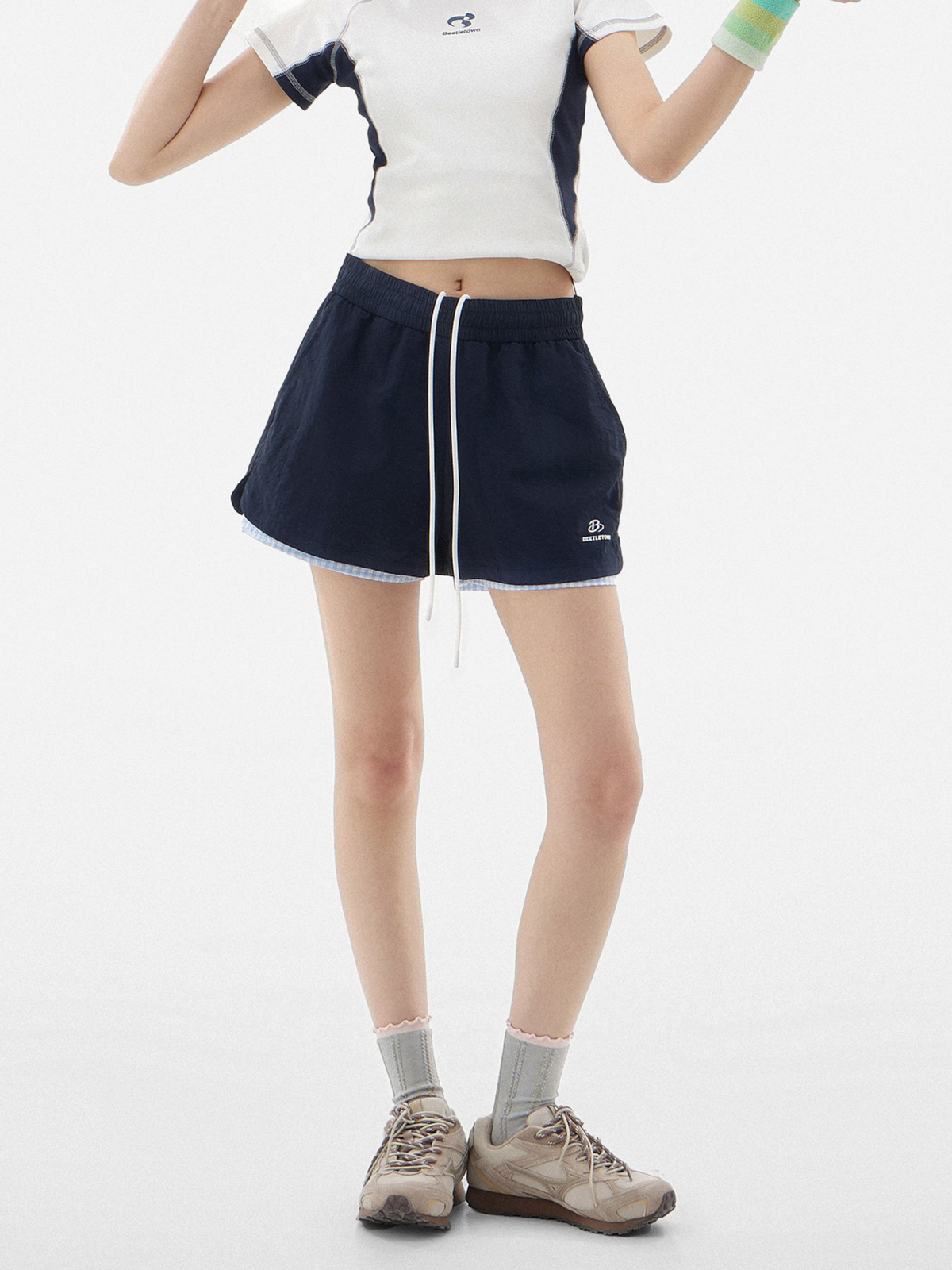 CocoRush - Schnelltrocknende Damen-Sportshorts mit UV-Schutz