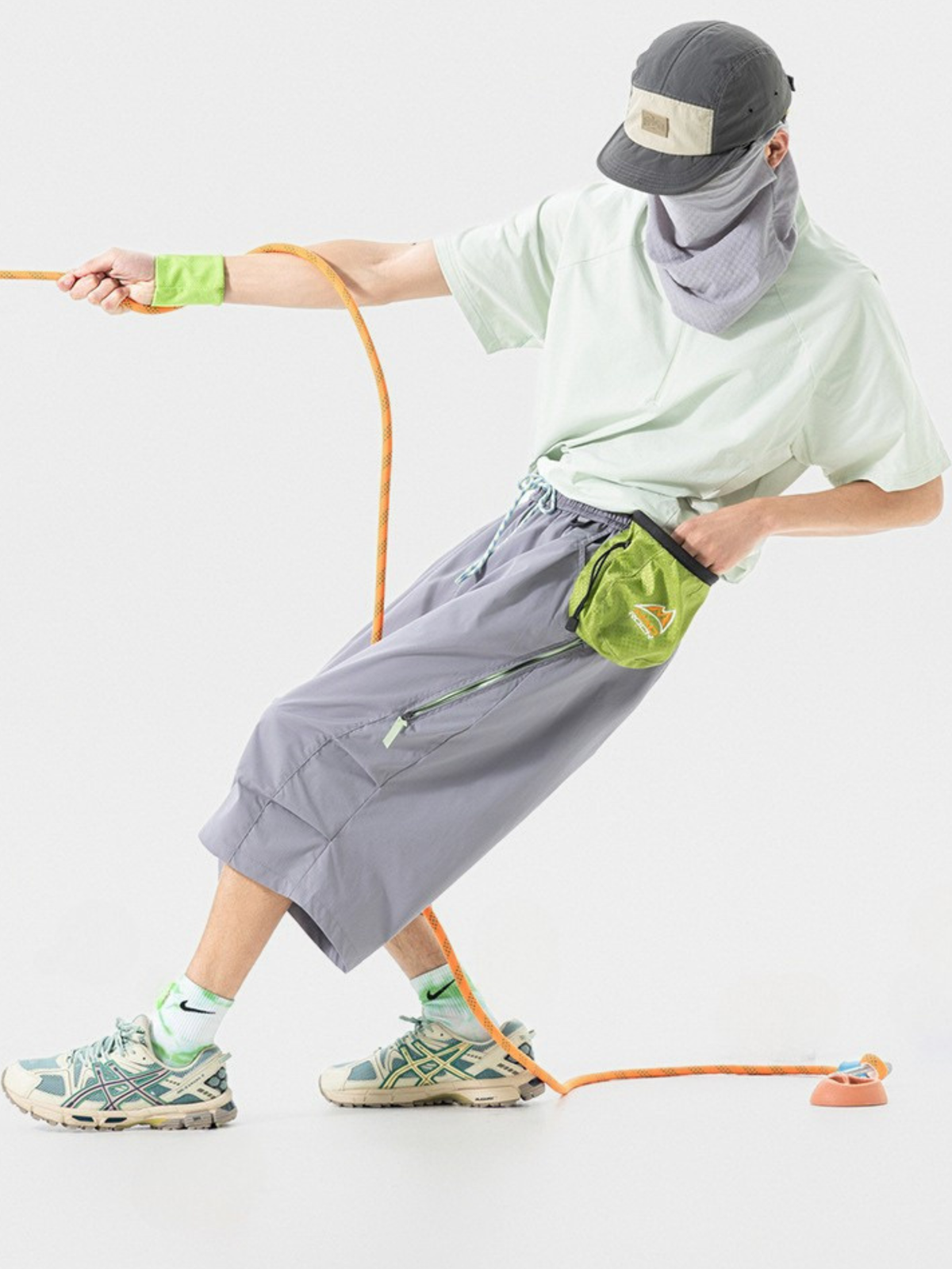 DewDash – Wasserabweisende, knitterfreie Utility-Shorts