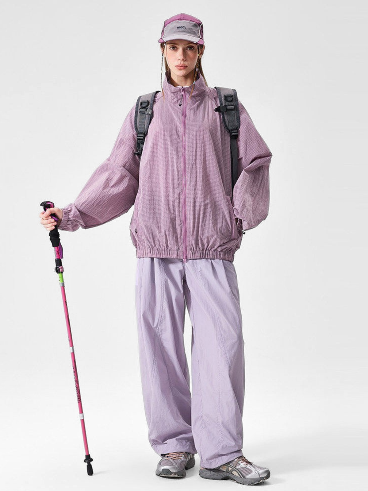 Earthline – UPF200+ wasserabweisende, atmungsaktive Jacke mit Stehkragen