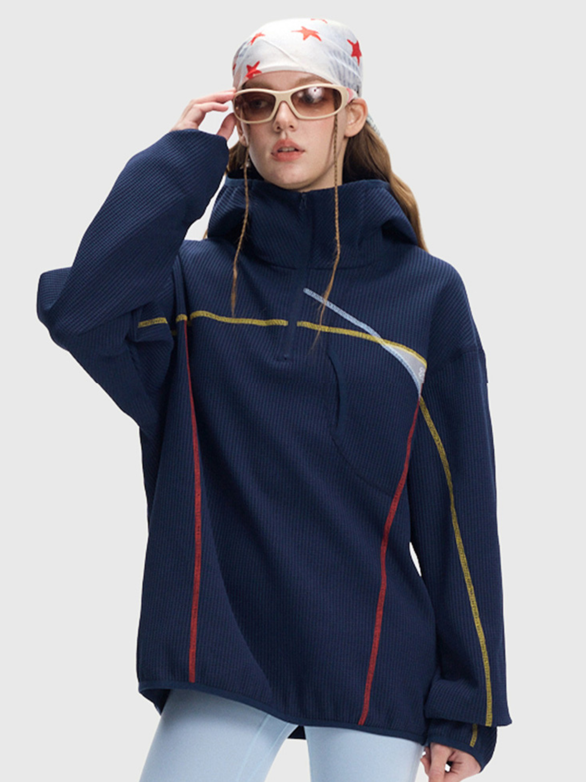 Forepeak - Damen 7A Antibakterielles schnelltrocknendes Langarmshirt mit Kapuze