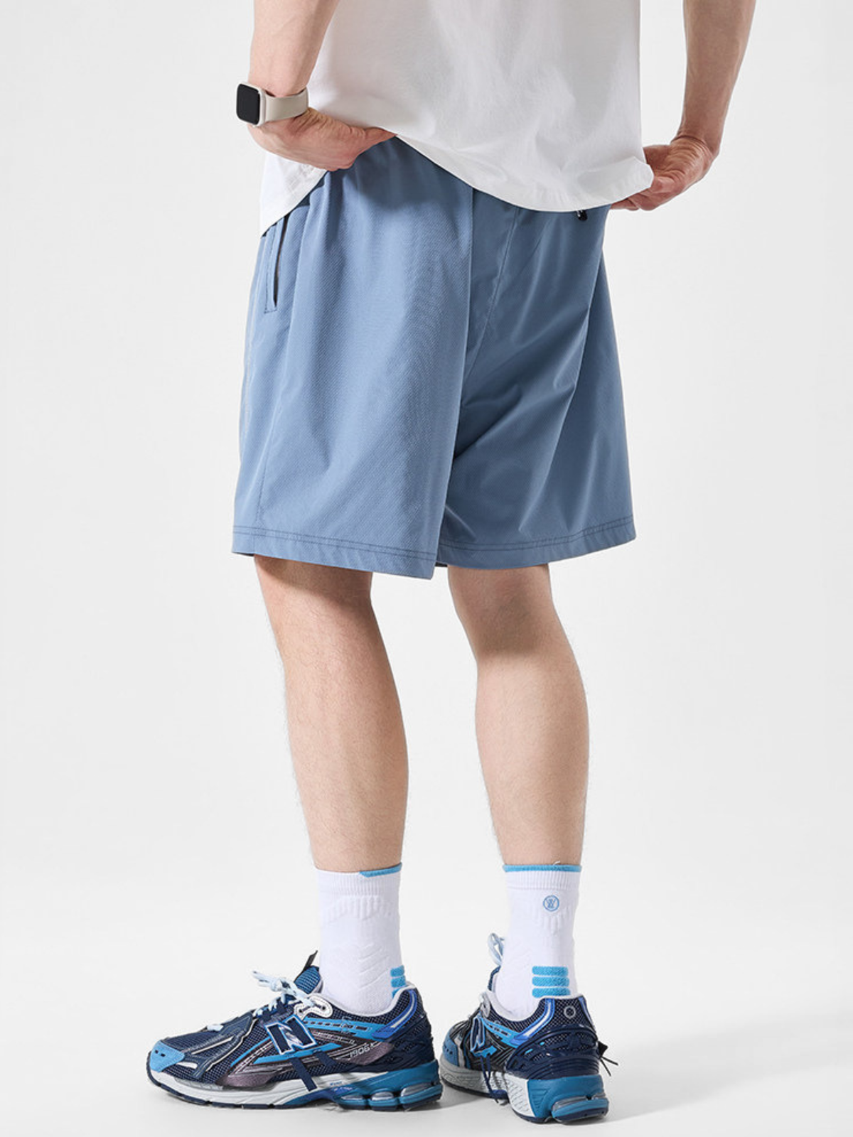 ChillClip – Wasserabweisende Unisex-Shorts mit Kontrasteinsätzen