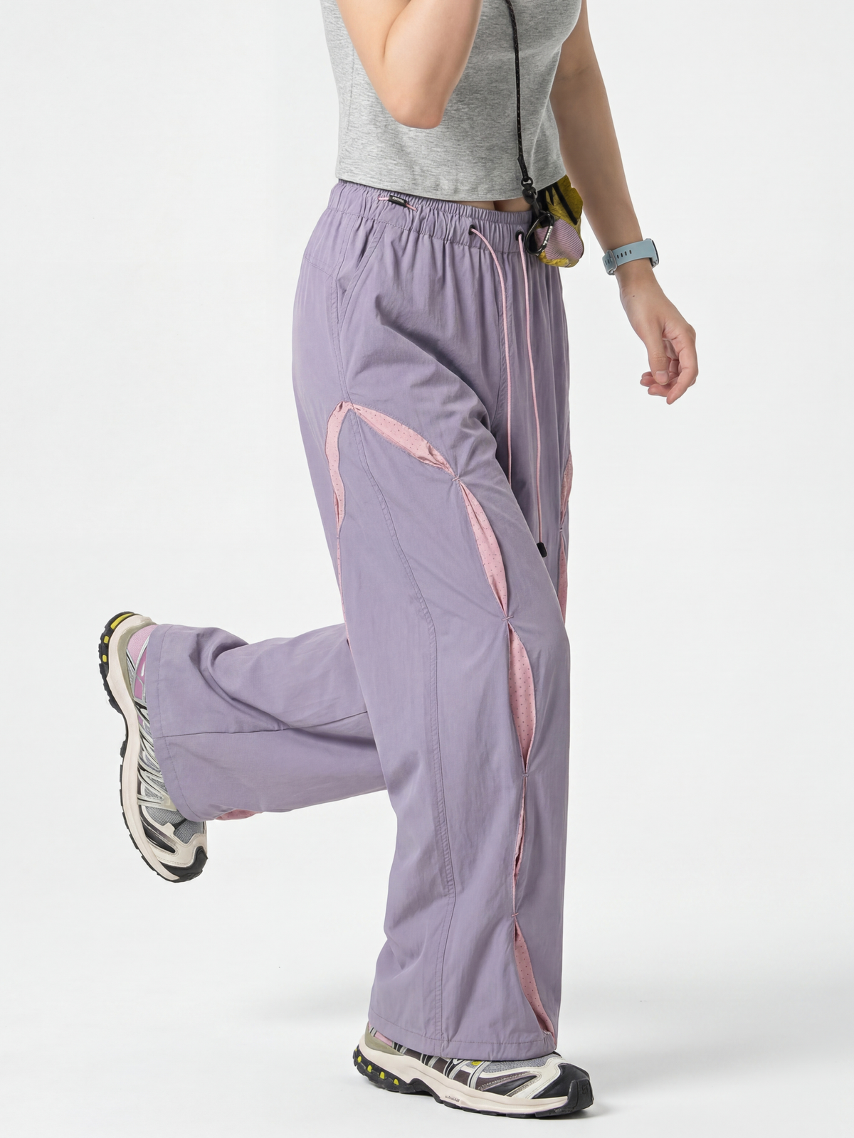 AlpineValley – UV-beständige, wasserabweisende Colorblock-Cargohose