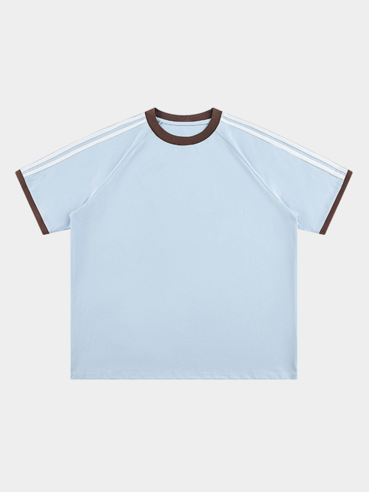 Dusttrail – Colorblock-Kühlungs-T-Shirt mit Streifen und schnelltrocknender Funktion