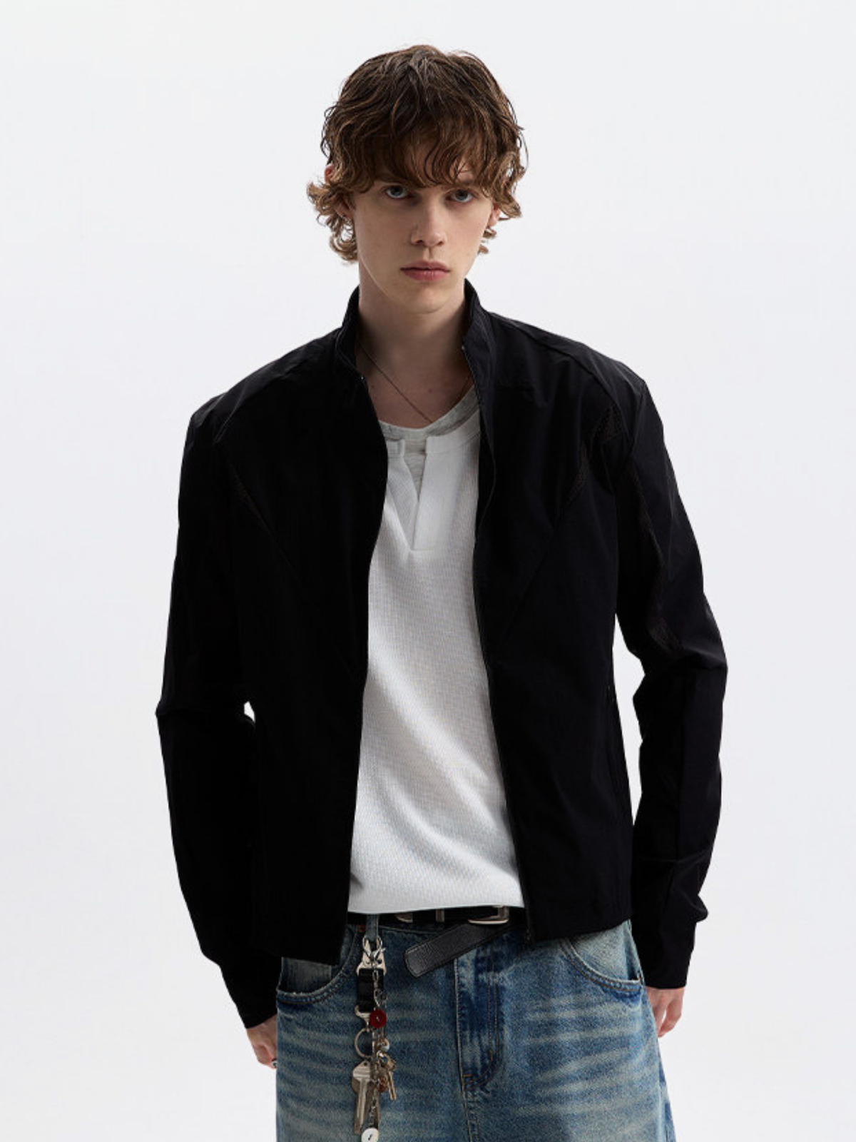 Claytrail – Atmungsaktive Herren-Sonnenschutzjacke mit Stehkragen und UPF50+ Mesh-Gewebe