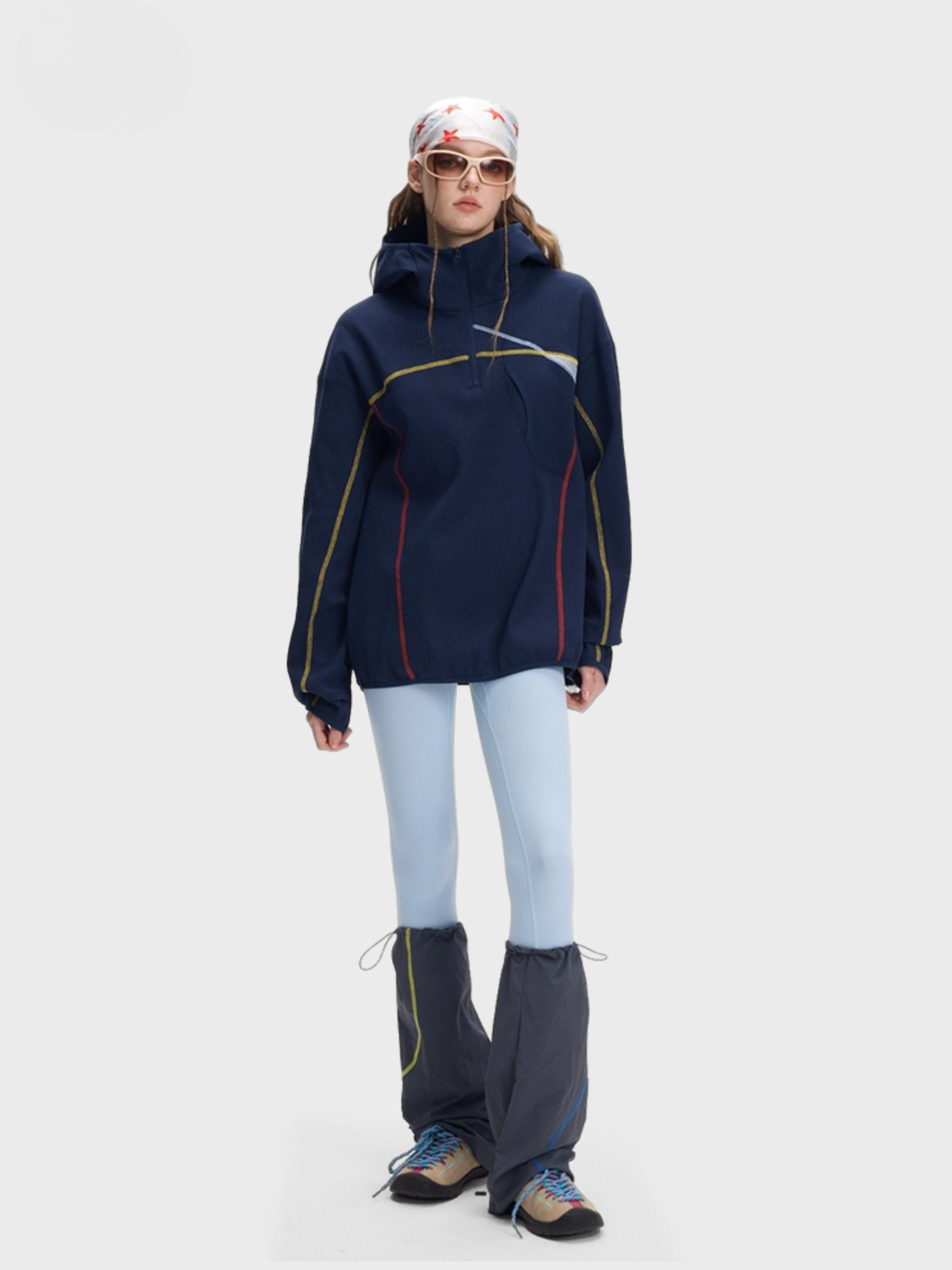 Forepeak - Damen 7A Antibakterielles schnelltrocknendes Langarmshirt mit Kapuze