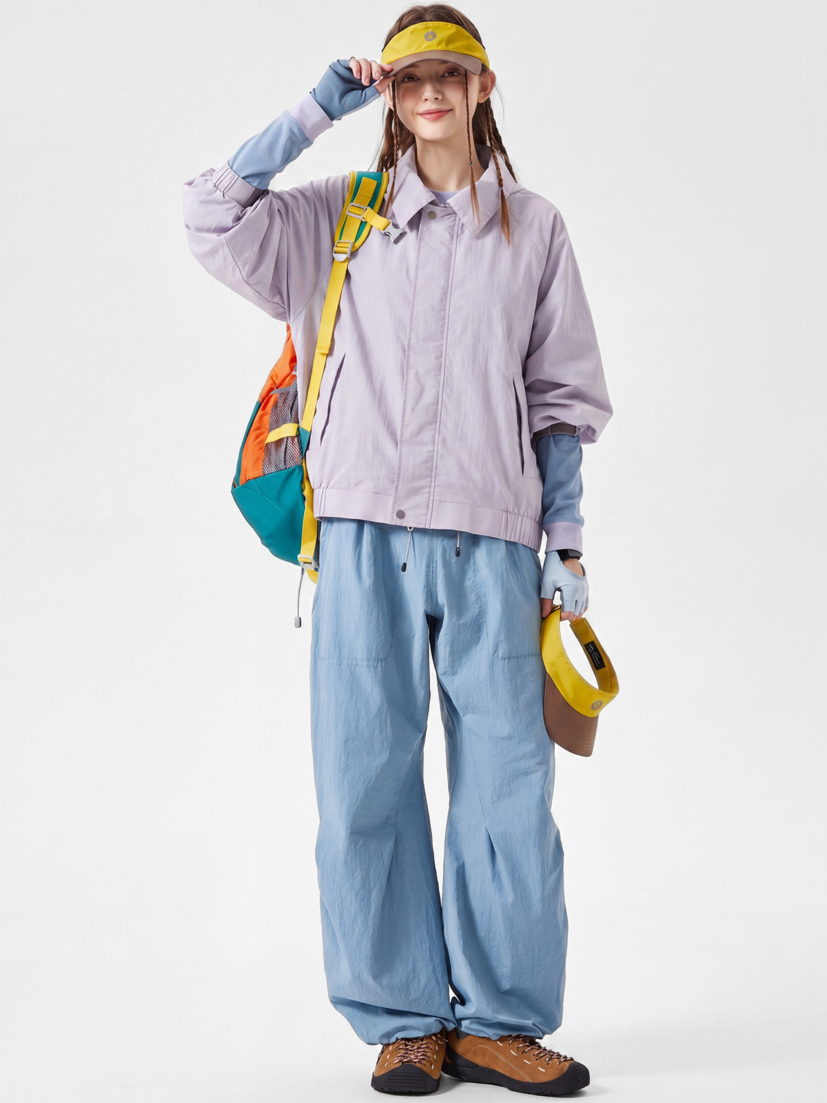 CampTarp – Wasserabweisende winddichte Wanderjacke