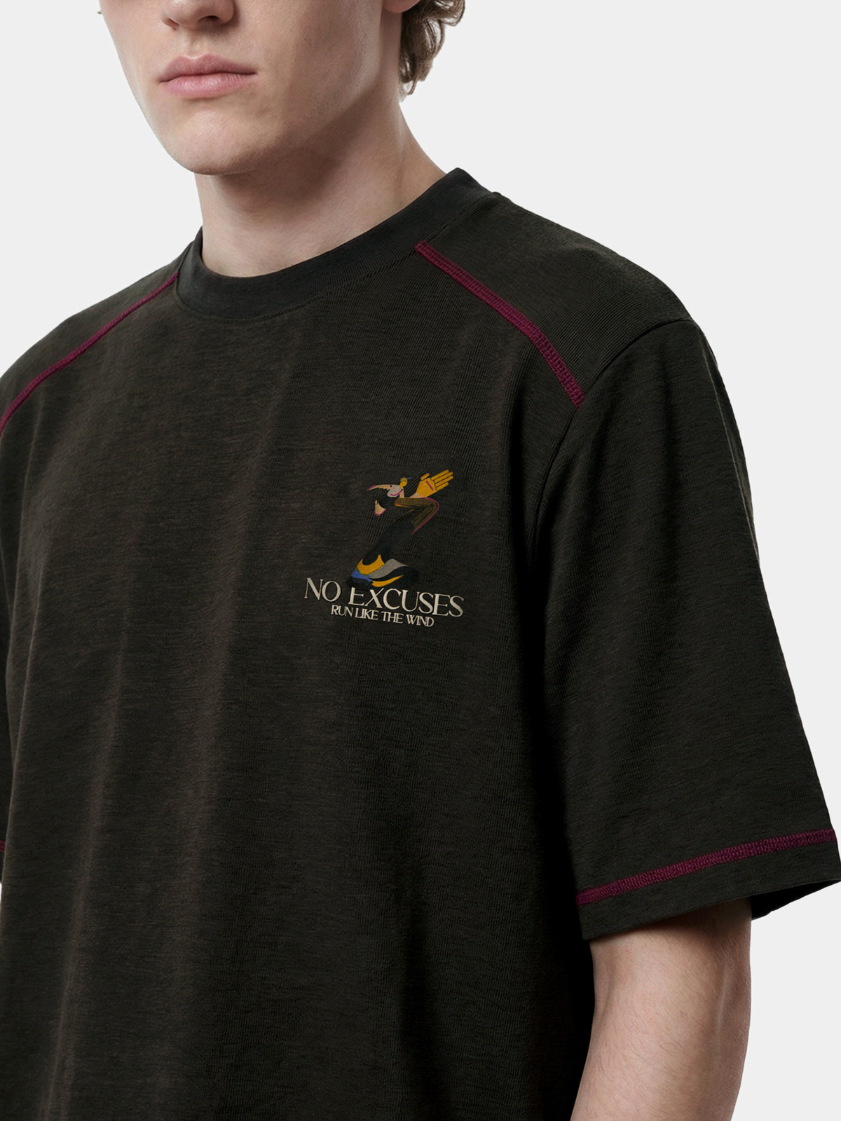 DryMove – Atmungsaktives Grafik-Sport-T-Shirt