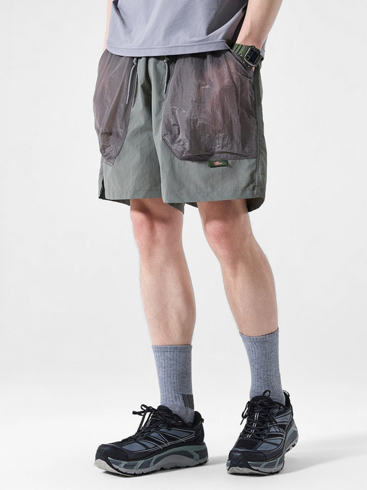 OwlGorge – Wasserabweisende, atmungsaktive Unisex-Wander-Cargoshorts