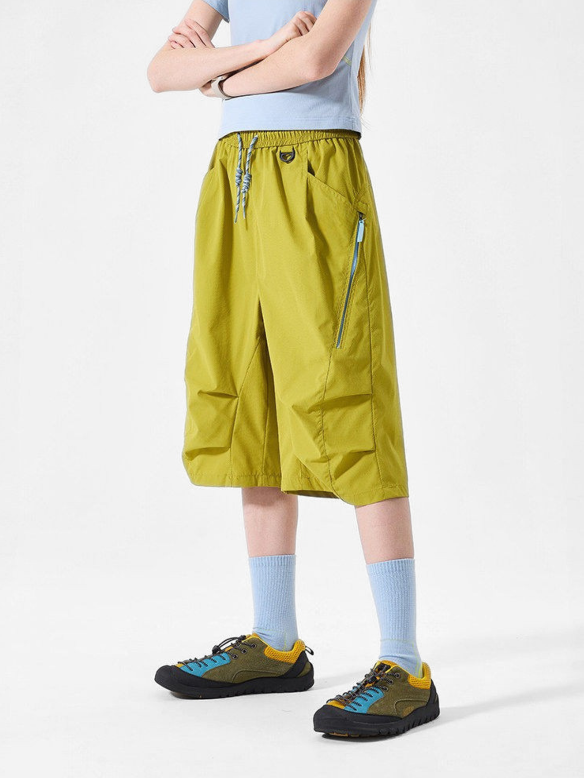 DewDash – Wasserabweisende, knitterfreie Utility-Shorts