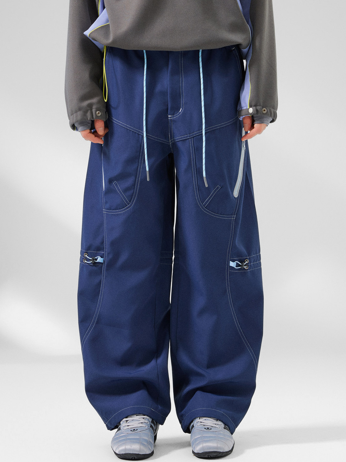 ScreeRun – Wasserabweisende, schnelltrocknende Unisex-Softshell-Fallschirmspringerhose