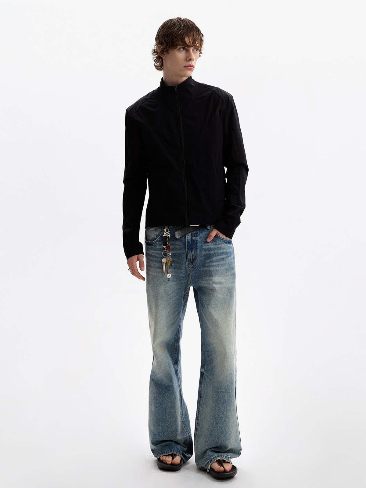 Claytrail – Atmungsaktive Herren-Sonnenschutzjacke mit Stehkragen und UPF50+ Mesh-Gewebe