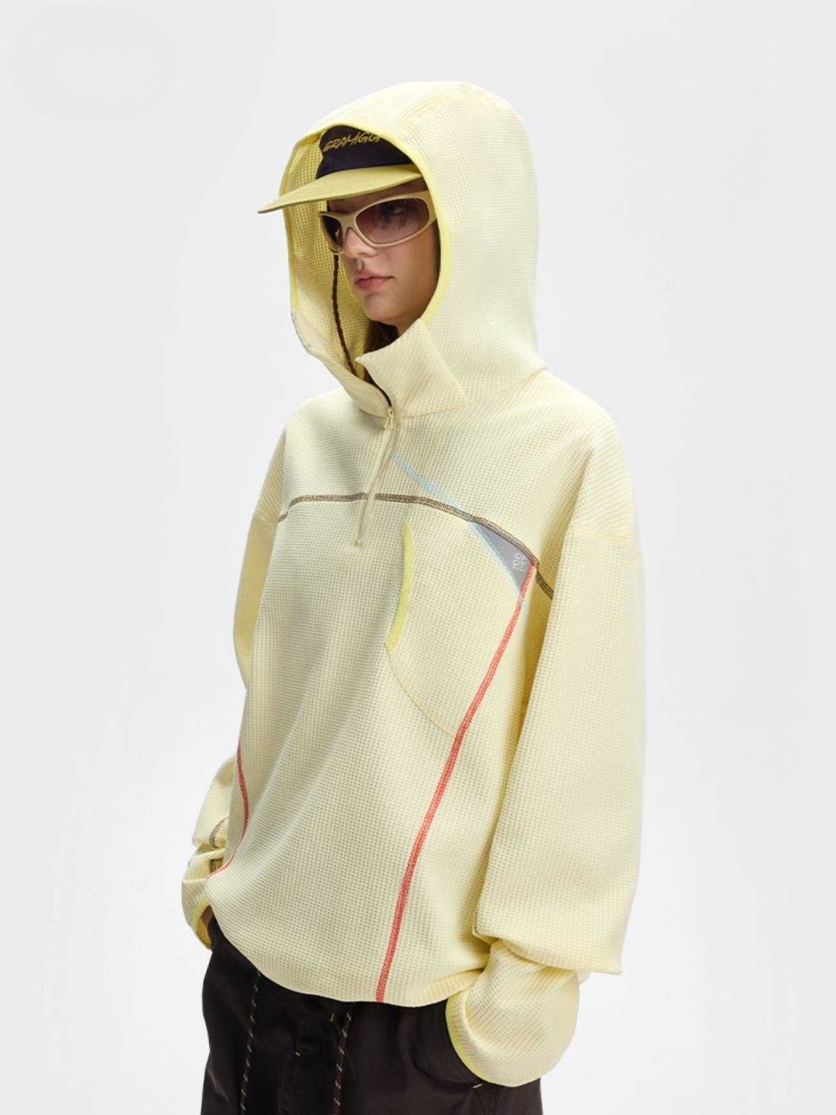 Forepeak - Damen 7A Antibakterielles schnelltrocknendes Langarmshirt mit Kapuze