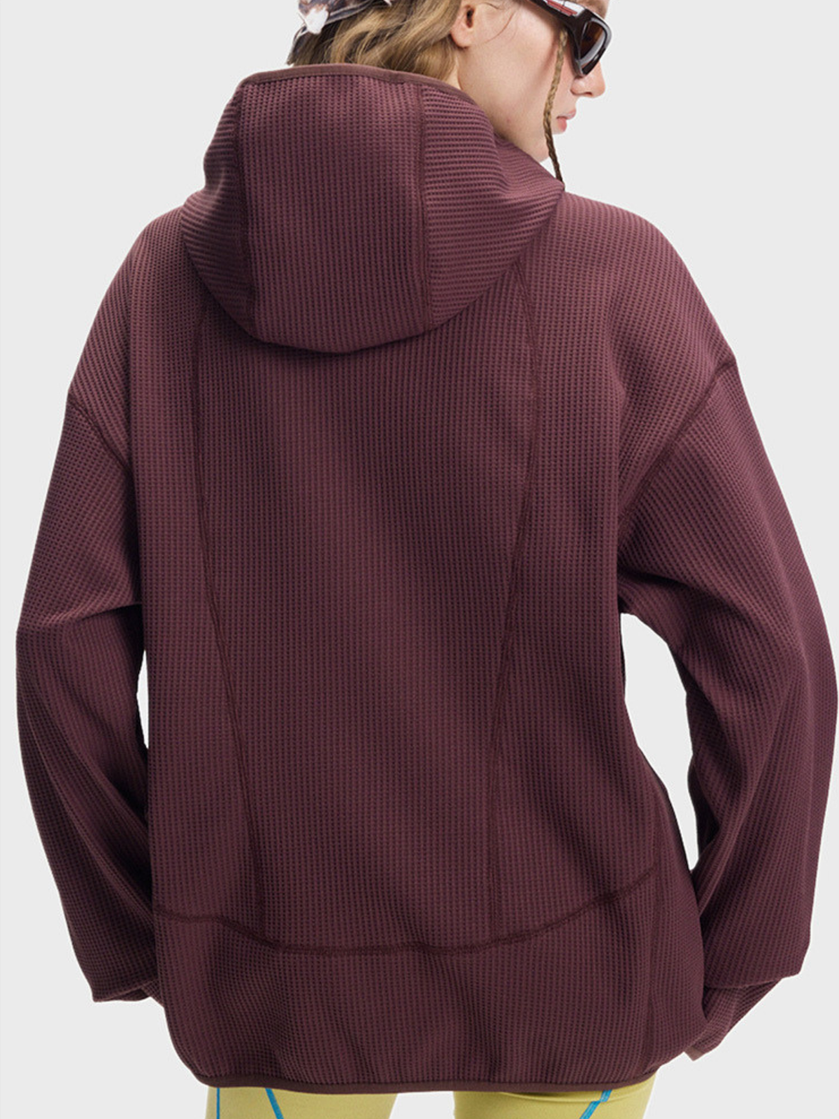 Forepeak - Damen 7A Antibakterielles schnelltrocknendes Langarmshirt mit Kapuze