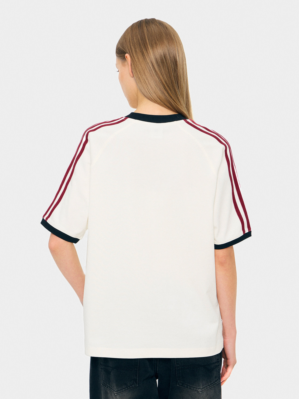 Dusttrail – Colorblock-Kühlungs-T-Shirt mit Streifen und schnelltrocknender Funktion