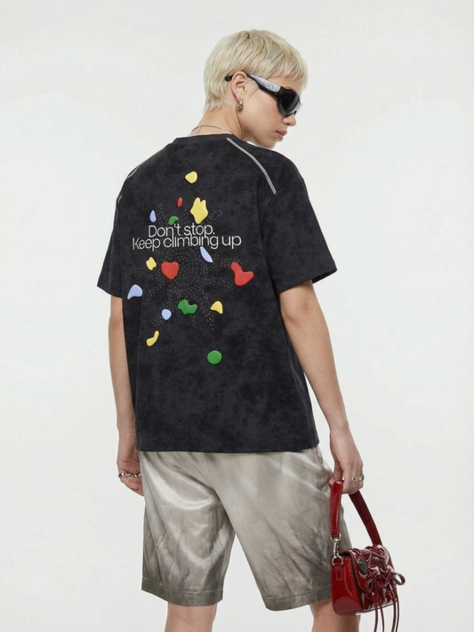 CoolVent – Unisex Kletter-T-Shirt mit Grafikprint
