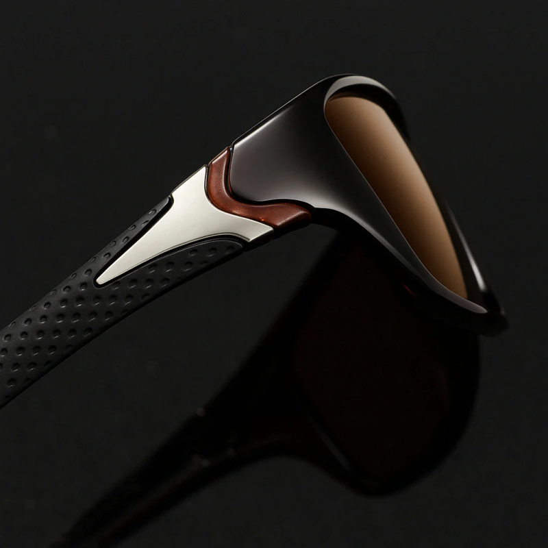 Sport-Stil Polarisierte Sonnenbrille Ultraleichter Brillenrahmen Schutzbrille