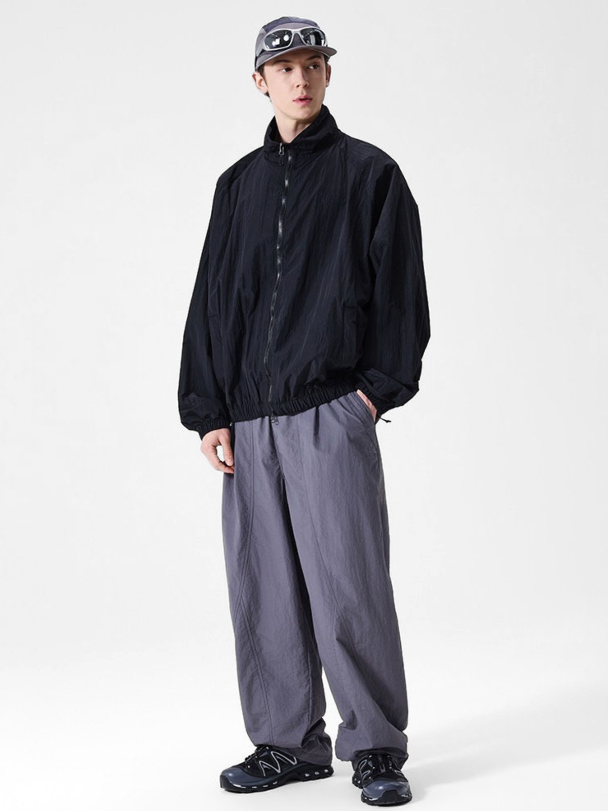 Earthline – UPF200+ wasserabweisende, atmungsaktive Jacke mit Stehkragen
