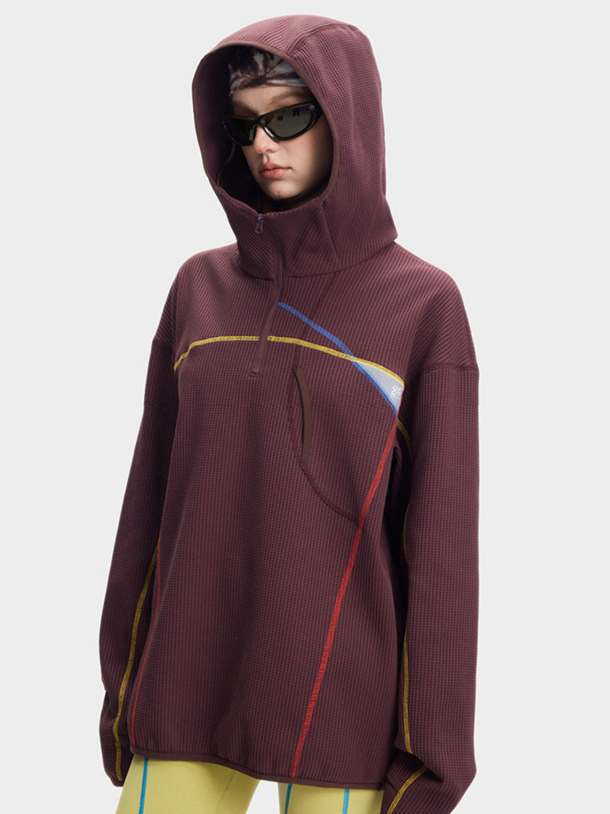Forepeak - Damen 7A Antibakterielles schnelltrocknendes Langarmshirt mit Kapuze