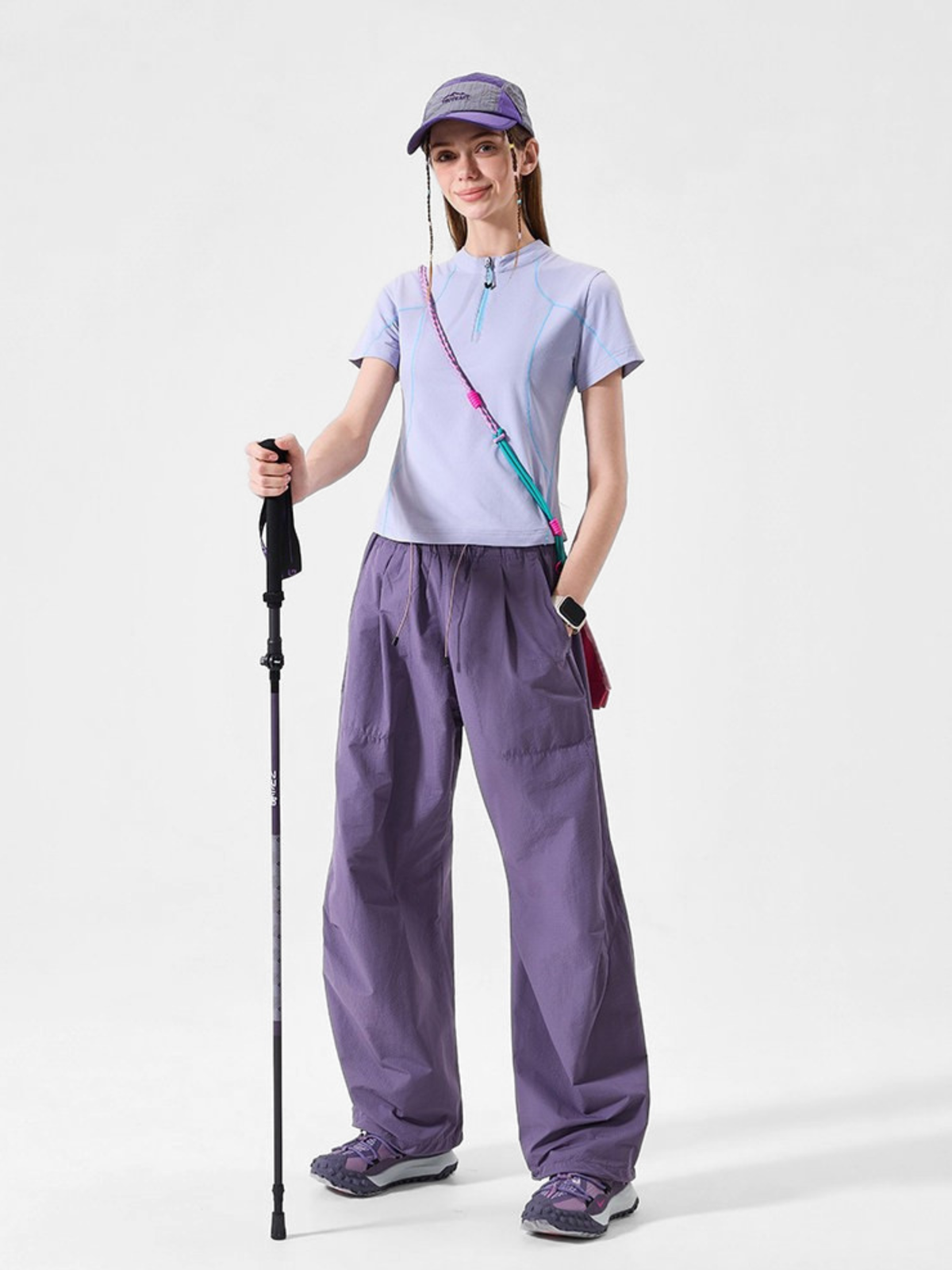ChillChair – Schnelltrocknendes, antibakterielles Damen-Performance-Shirt mit halbem Reißverschluss