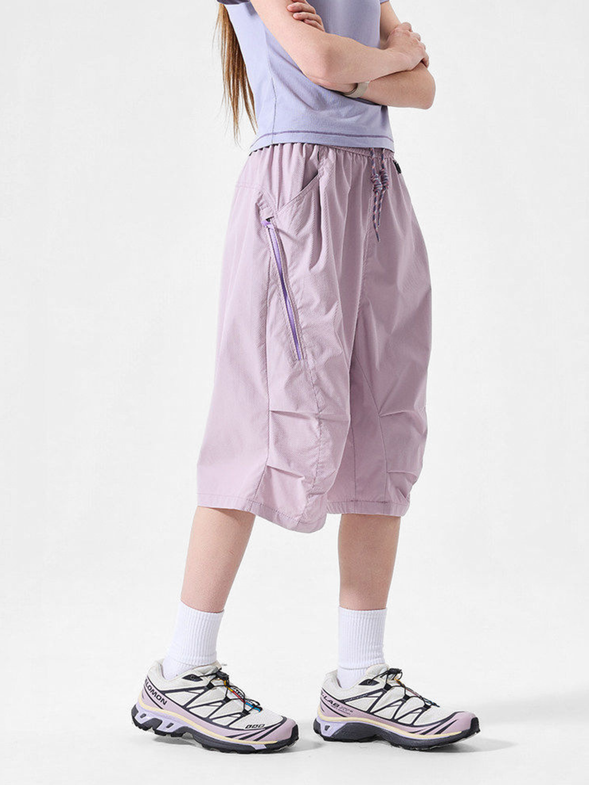 DewDash – Wasserabweisende, knitterfreie Utility-Shorts