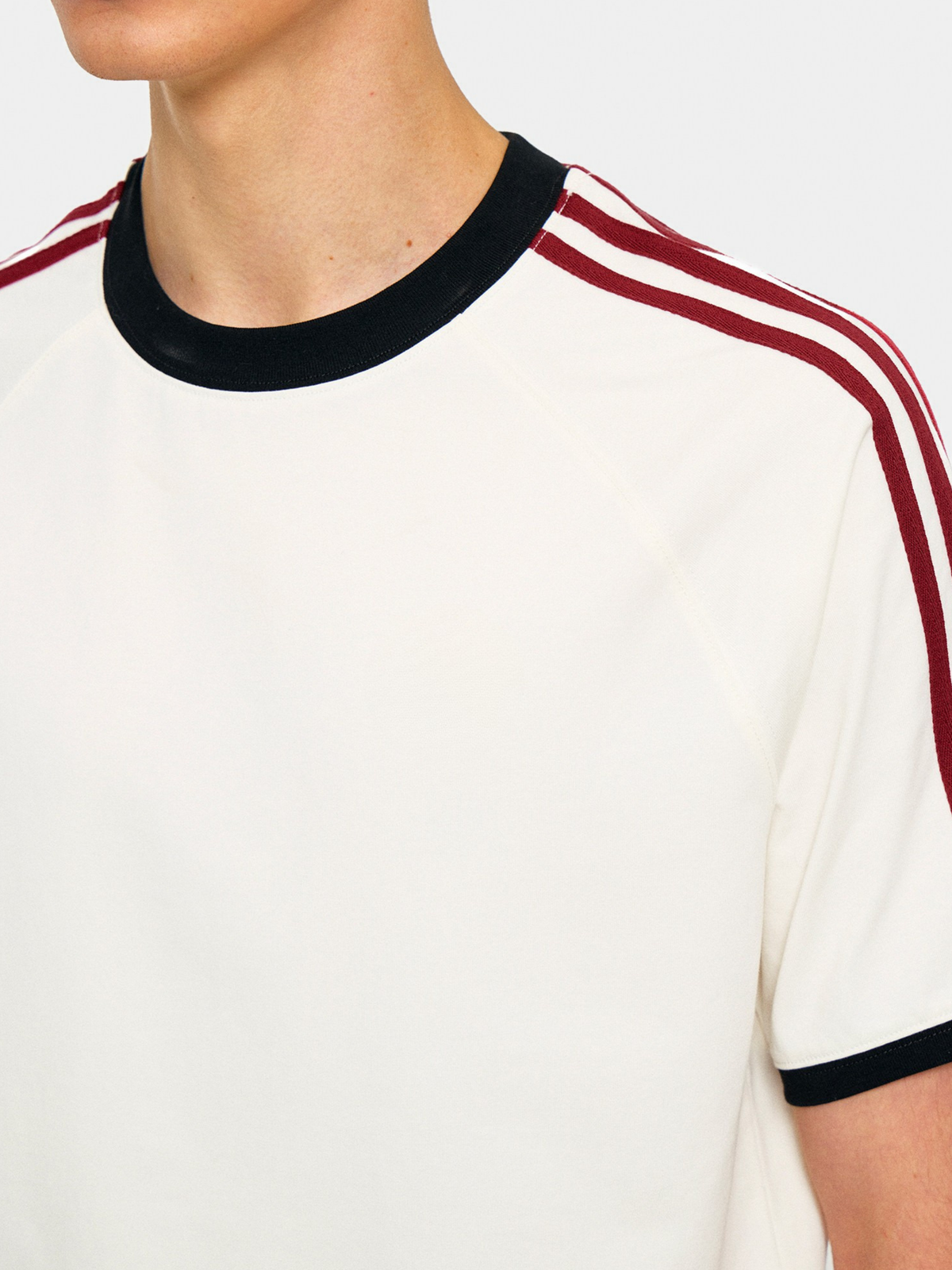 Dusttrail – Unisex Colorblock-T-Shirt mit kühlenden Streifen und schnelltrocknendem Material