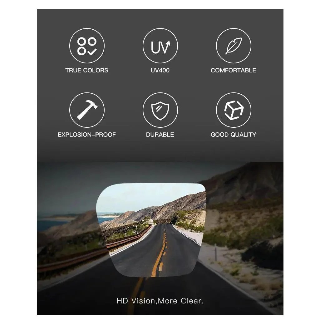 👓☀️UV400 Photochromic Polarized Safety Glasses – 🥇Impact Resistant Outdoor Sports & Work Eyewear