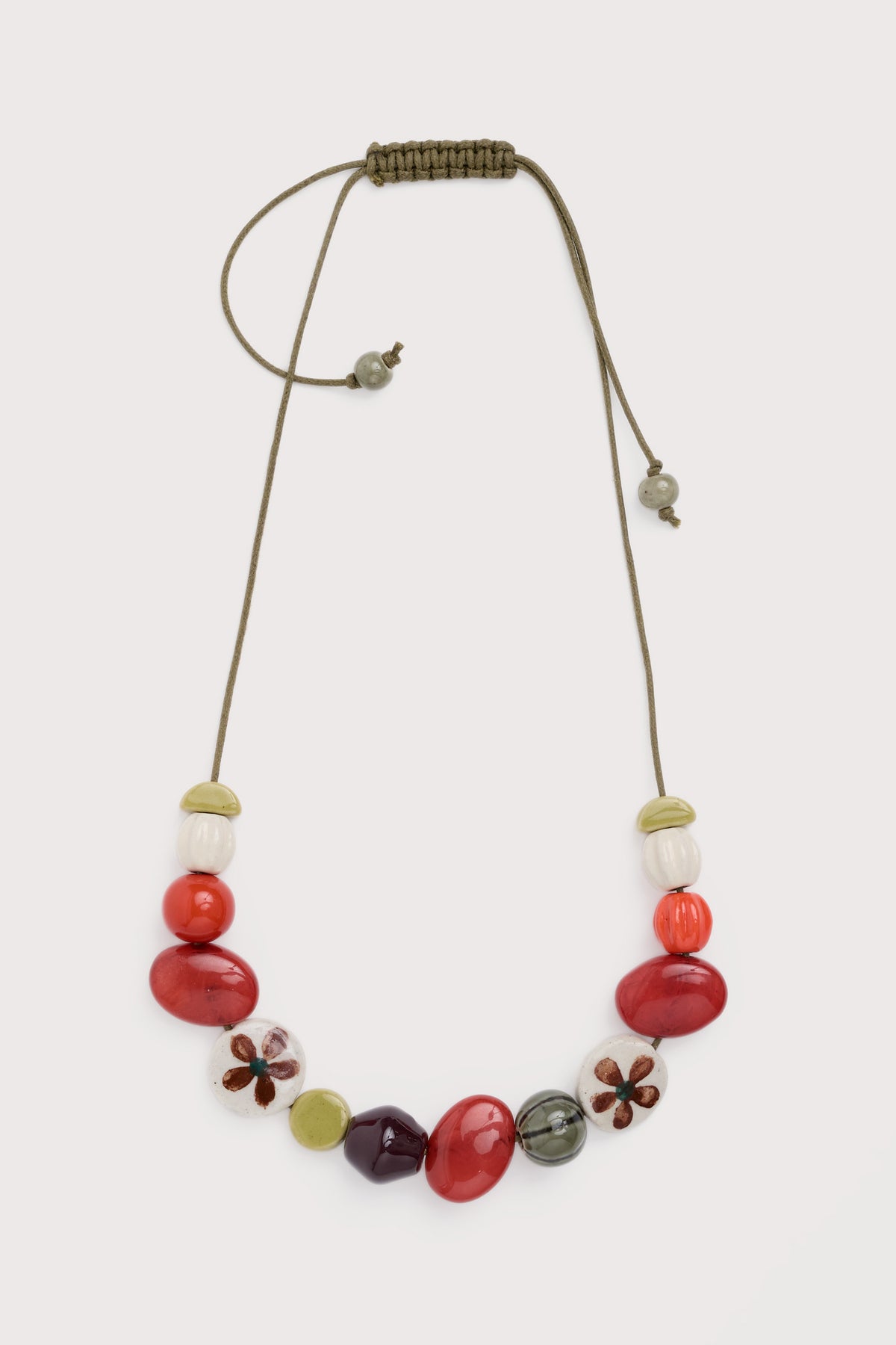 Herbage Beaded Necklace