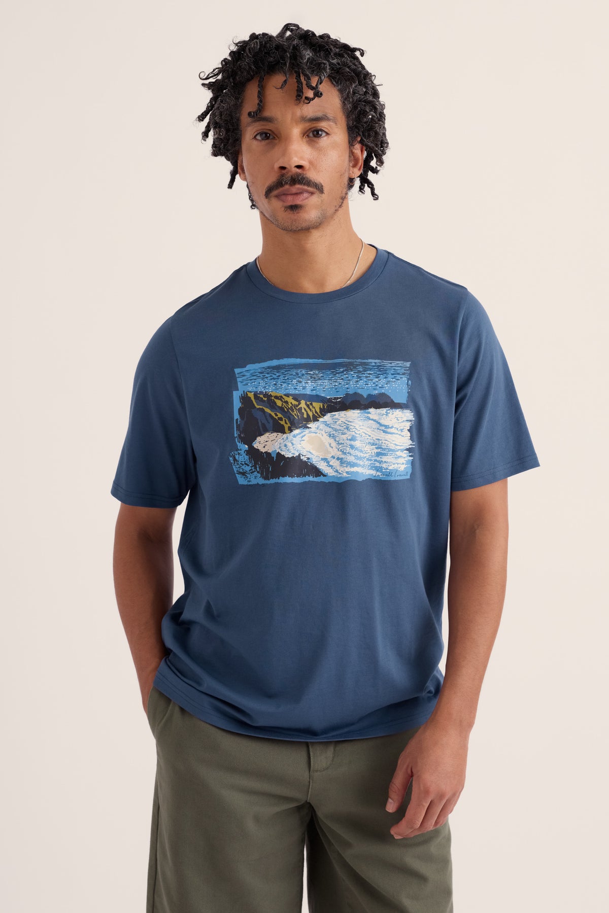 Herren-T-Shirt „Midwatch“ aus Bio-Baumwolle
