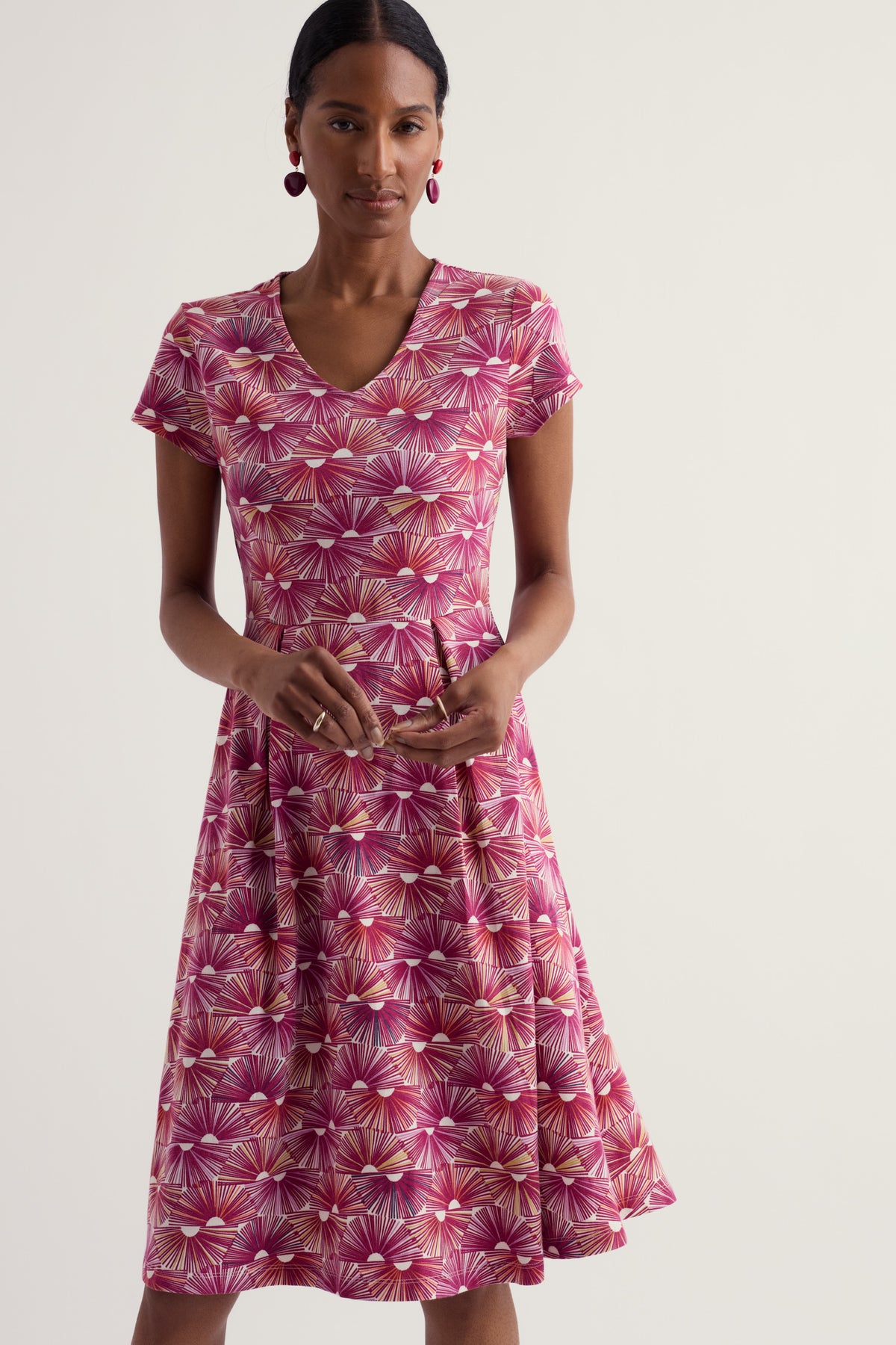 Pier View Jersey Dress