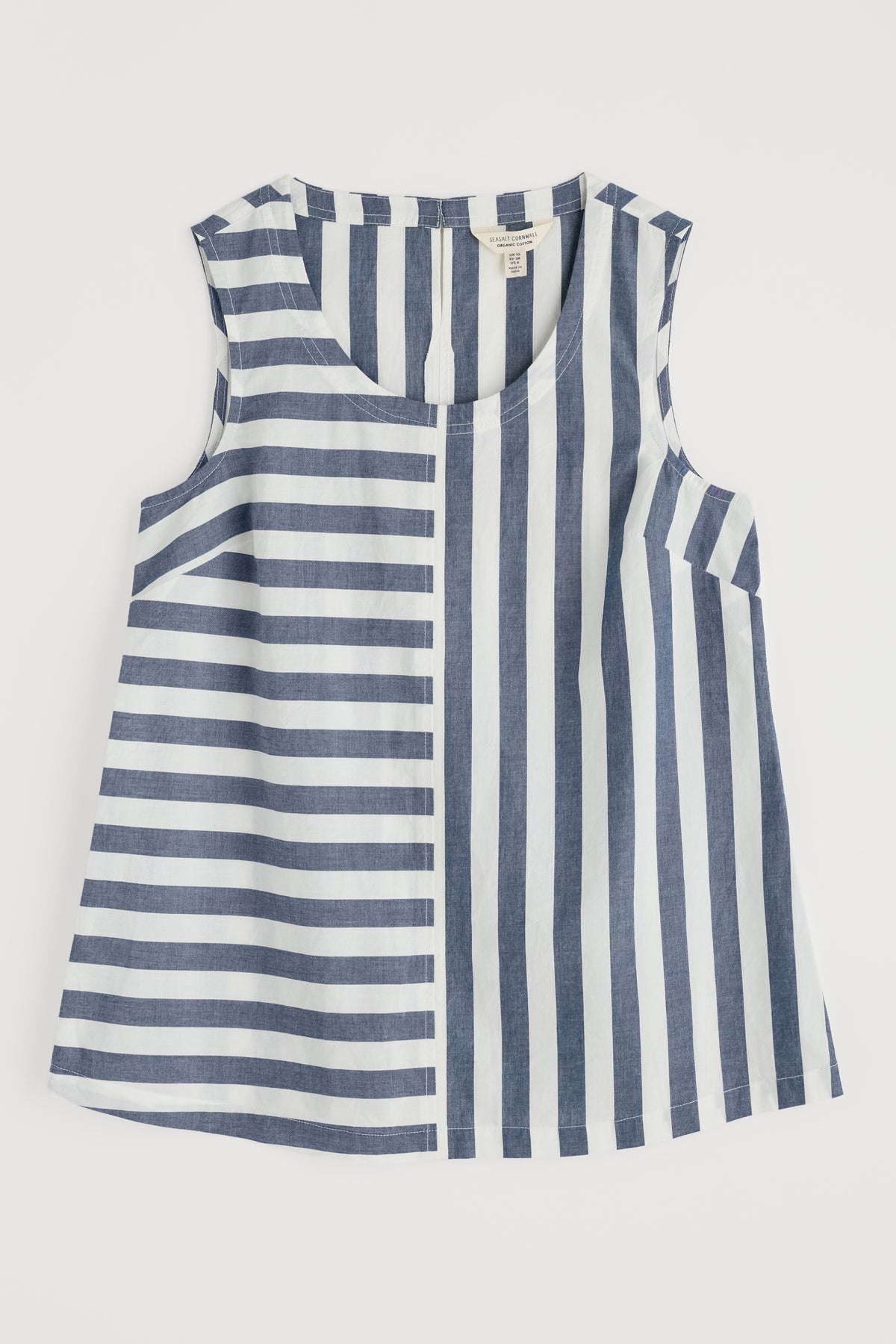 Sea Kissed Organic Cotton Striped Vest