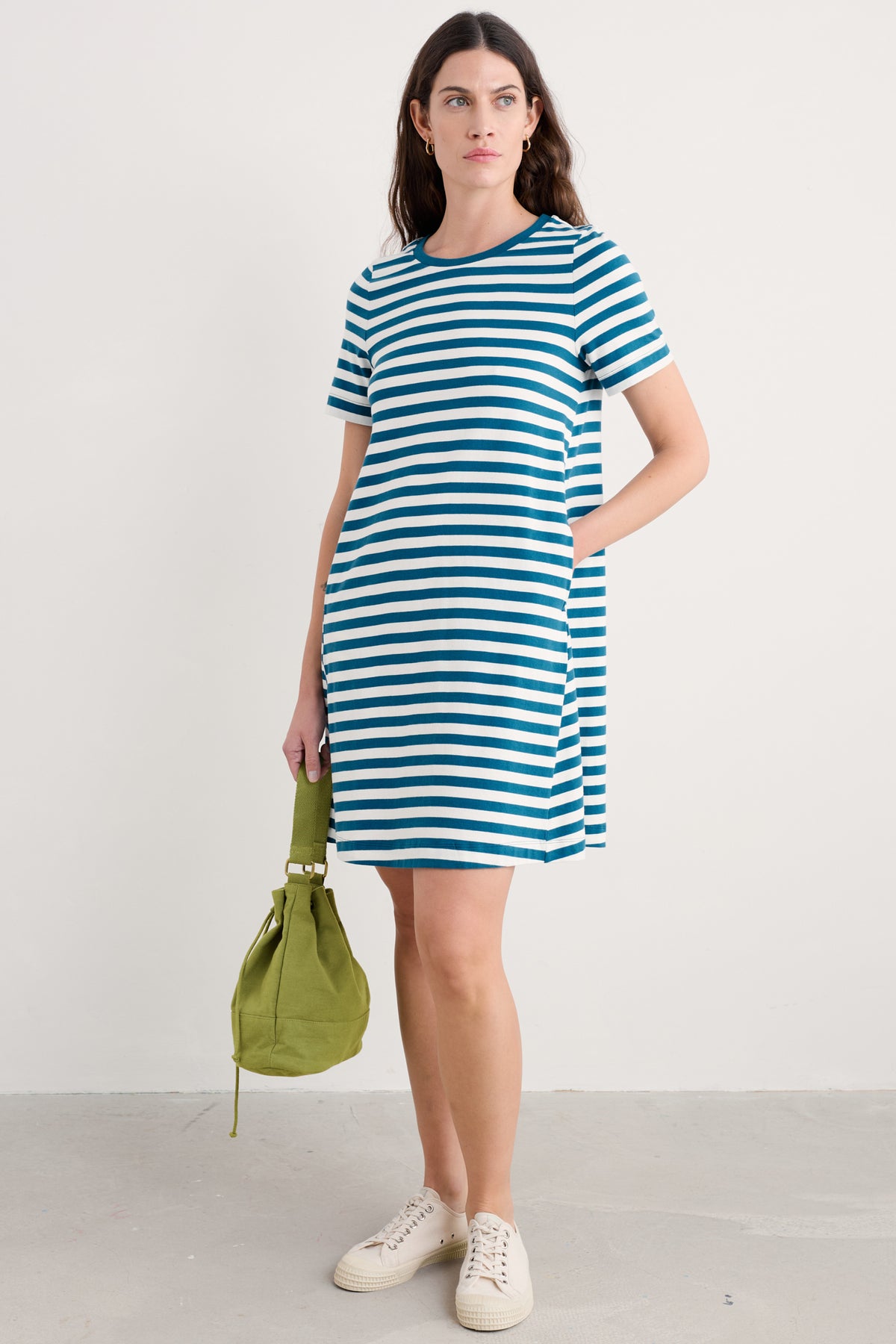 Madron T-Shirt Dress in GOTS-Certified Organic Cotton Jersey
