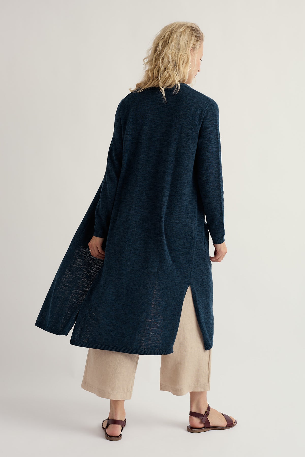 Lange Strickjacke "Apple Rose"
