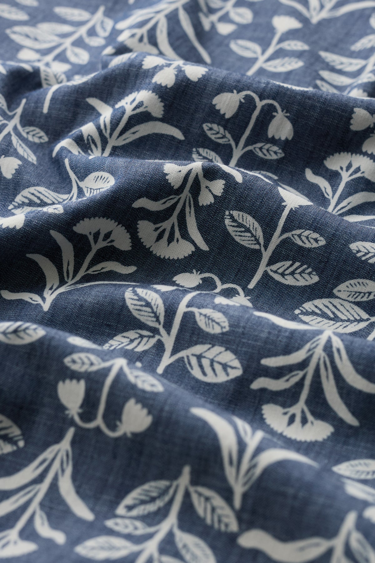 River Cove Etuikleid aus Bio-Baumwoll-Chambray