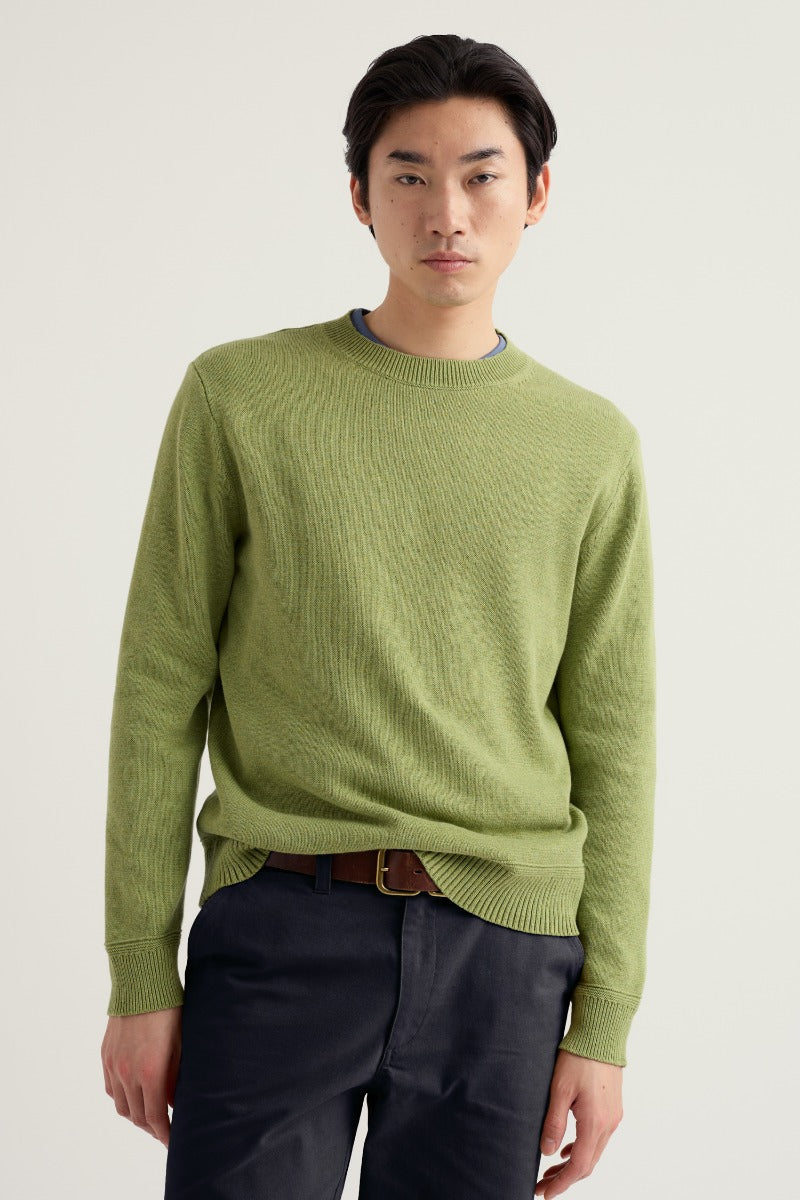 Strickpullover aus Bio-Baumwolle Moorstone für Herren